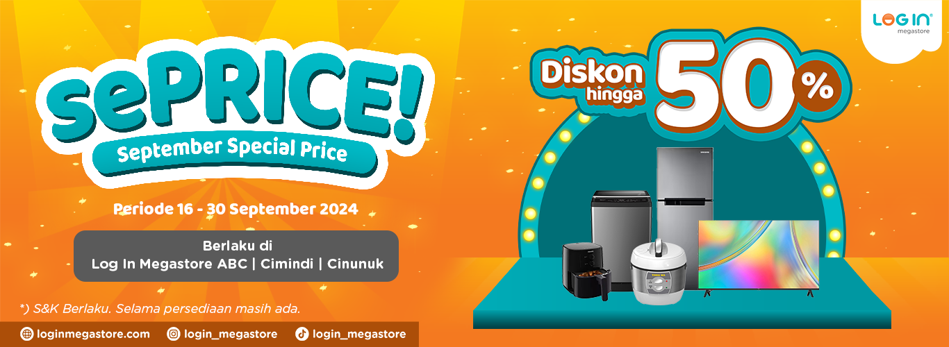 Promo Special Price Store - Login Megastore